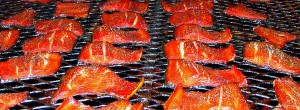 Smoke Salmon on Rack