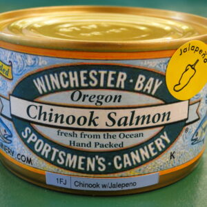 Wild Chinook Salmon with Jalapeno